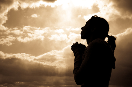 woman-praying-silhoutte